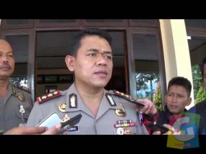 Kapolres Garut AKBP Arief Rachman Saat di Wawancara sejumlah Wartawan di Mapolres Garut. (poto jmb)
