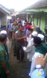 Wakil Bupati Garut Bersilaturahmi pada peresmian Mesjid Miftahul Faizin (poto humas pemda Garut)