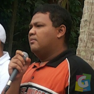 Almarhum H. Soni Suprayogi, Putra Sulung Wali Kota Banjar, poto diambil dalam sebuah acara di Kota Banjar. poto Hermanto