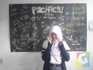 Asfahany Maulida Syakria, kelas 2 IPA SMKN 1 Garut, Jawa Barat, Foto Doc Fany