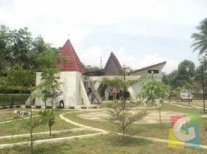 Ada Musholla di Arena wisata Alam Situ Sanghyang itu(docpri)