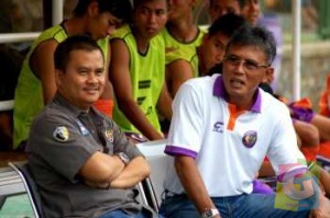 Manager dan Pelatih PSGC saat melakukan Seleksi Pemain, Foto Abun Budiawan