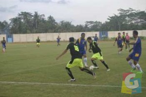 Tim Sepak Bola Eksekutif Seta Kota Banjar Saat Melawan Tim Polresta Banjar, Foto Hermanto
