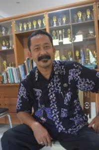 Kusdiaman mantan Ketua KONI Kota Banjar, foto hermanto
