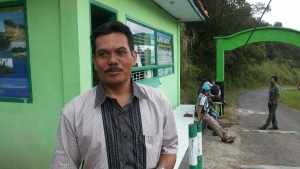 Ade Samsuri, Pengelola TWA Talaga Bodas, Kepala Resort Hutan Konservasi Talaga Bodas, foto jmb