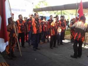 Suasana Pelantikan Pengurus MPC PP Kota Banjar, foto Hermanto