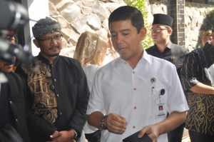 Menpan RB Yuddy Chrisnandi saat didak di Kabupaten Garut, foto jmb