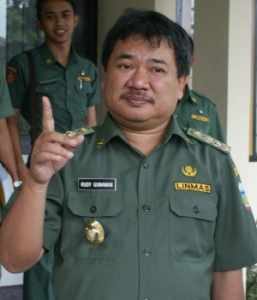 Bupati Garut Rudy Gunawan, foto dok