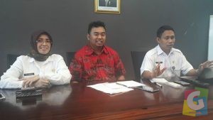 Yudha Puja Turnawan berserta Sekretariat Dewan saat konsultasi Raperda Perangkat Daerah Kabupaten Garut di Kemendari, foto dok