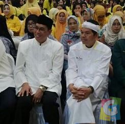 Tampak Menghadiri Deklarasi Ketua DPD Golkar Jawa barat Dedi Mulyadi, foto dok
