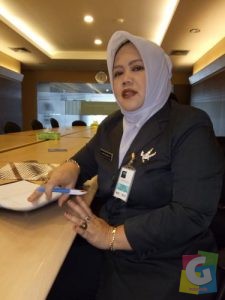 Ketua LPKSM Al Badar Perjuangan VInartie Sapta Arini R, foto dok