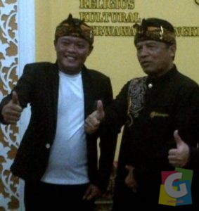 Sule Berpoto bersama Bupati Kabupaten Bandung Dadang M Naser, foto istimewa