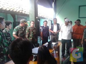 Suasana di Posko Penanggulangan Bencana Banjir Garut, foto dok
