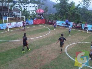 Suasana Turnamen Futsal antar intansi se Kota Banjar, foto Hermanto