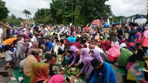 Suasana Babacakan di Lebak Liwet Festival Kabupaten Lebak Banten, foto dok