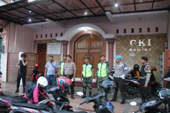 img-20180514-wa000293459782 HUKUM & KRIMINAL  Pasca Bom Surabaya, Seluruh Gereja di Banjar Dapat Penjagaan Ketat